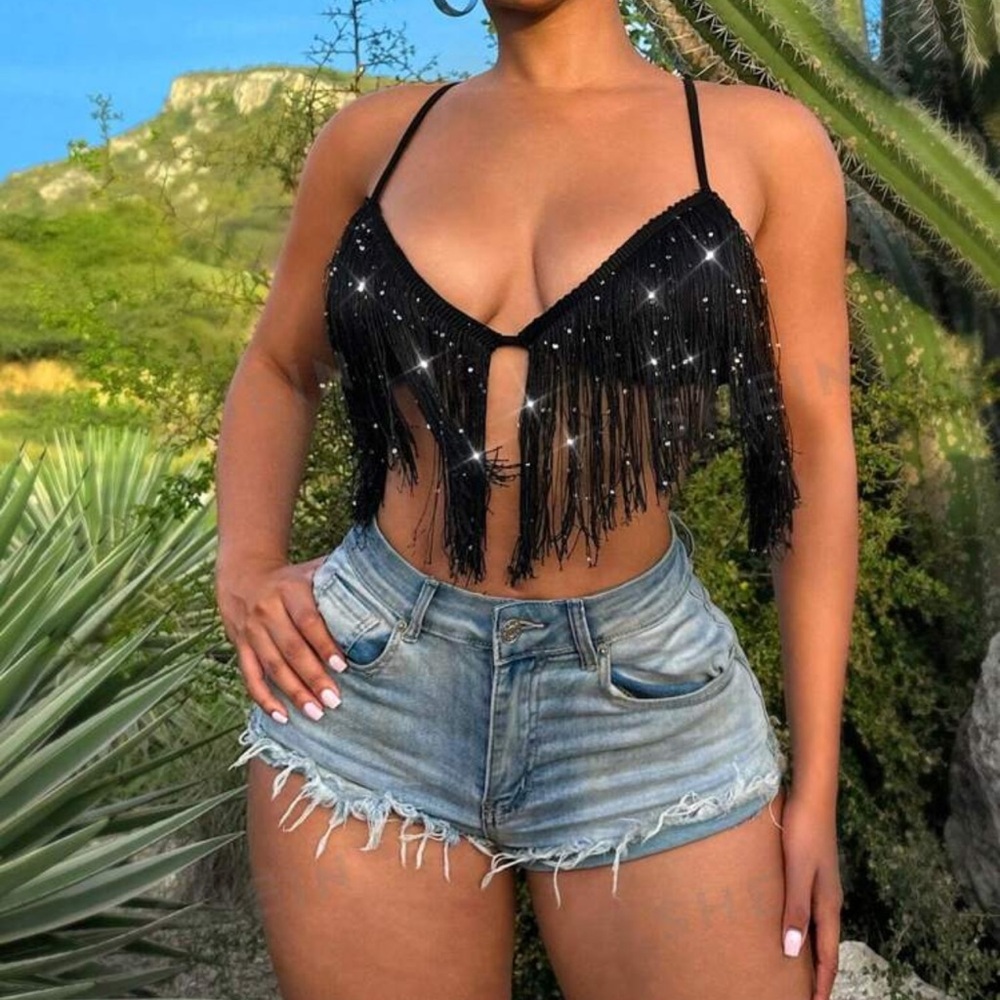 Women’s Rhinestone top